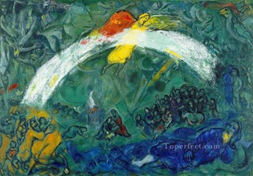Noé y el arcoíris MC judío Pinturas al óleo